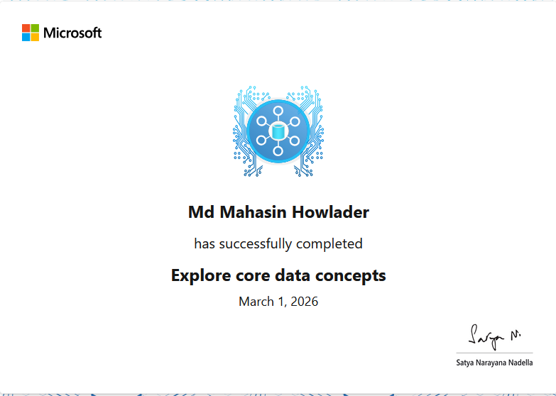 How Completing the Microsoft Data Concepts Course Boosted My Career in Tech
